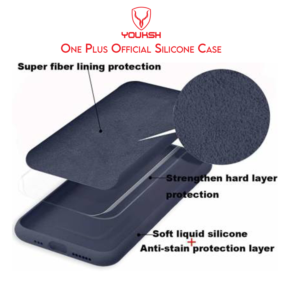 OnePlus 9 Pro Silicone Rubber Case