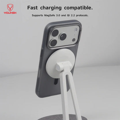 YOUKSH Mag Safe Slim Matte Case For IPhone 17 Pro Max.
