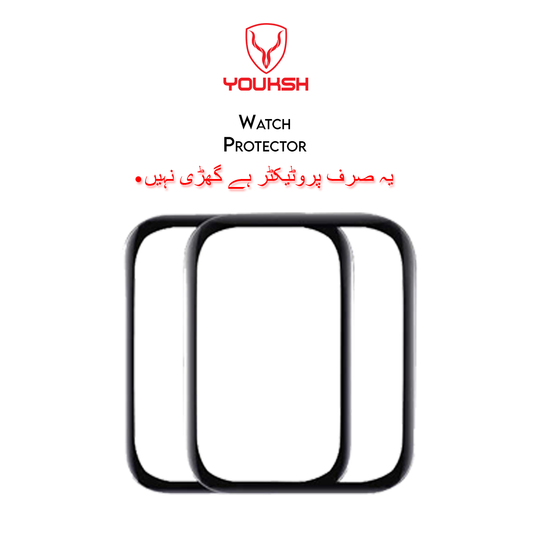 YOUKSH Xiaomi XMWT01 Watch Screen Protector - Ultra-thin Screen Protector - With Installation Kit - For Xiaomi XMWT01 Watch.