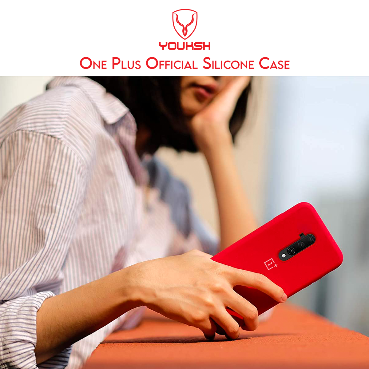 OnePlus 7T Pro Black Silicone Case