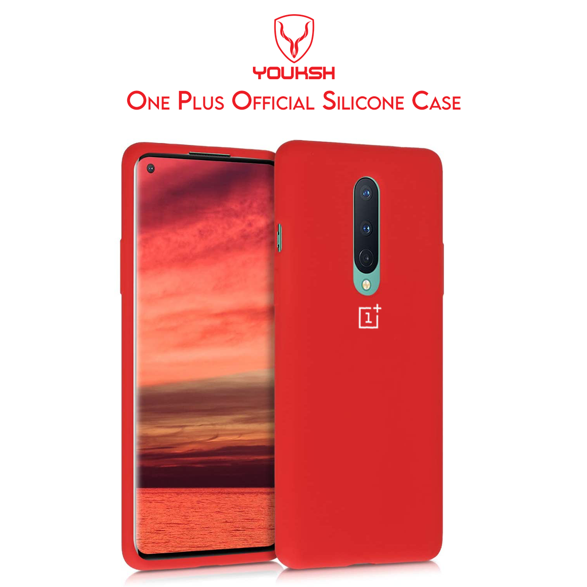 OnePlus 8 Silicone Rubber Case