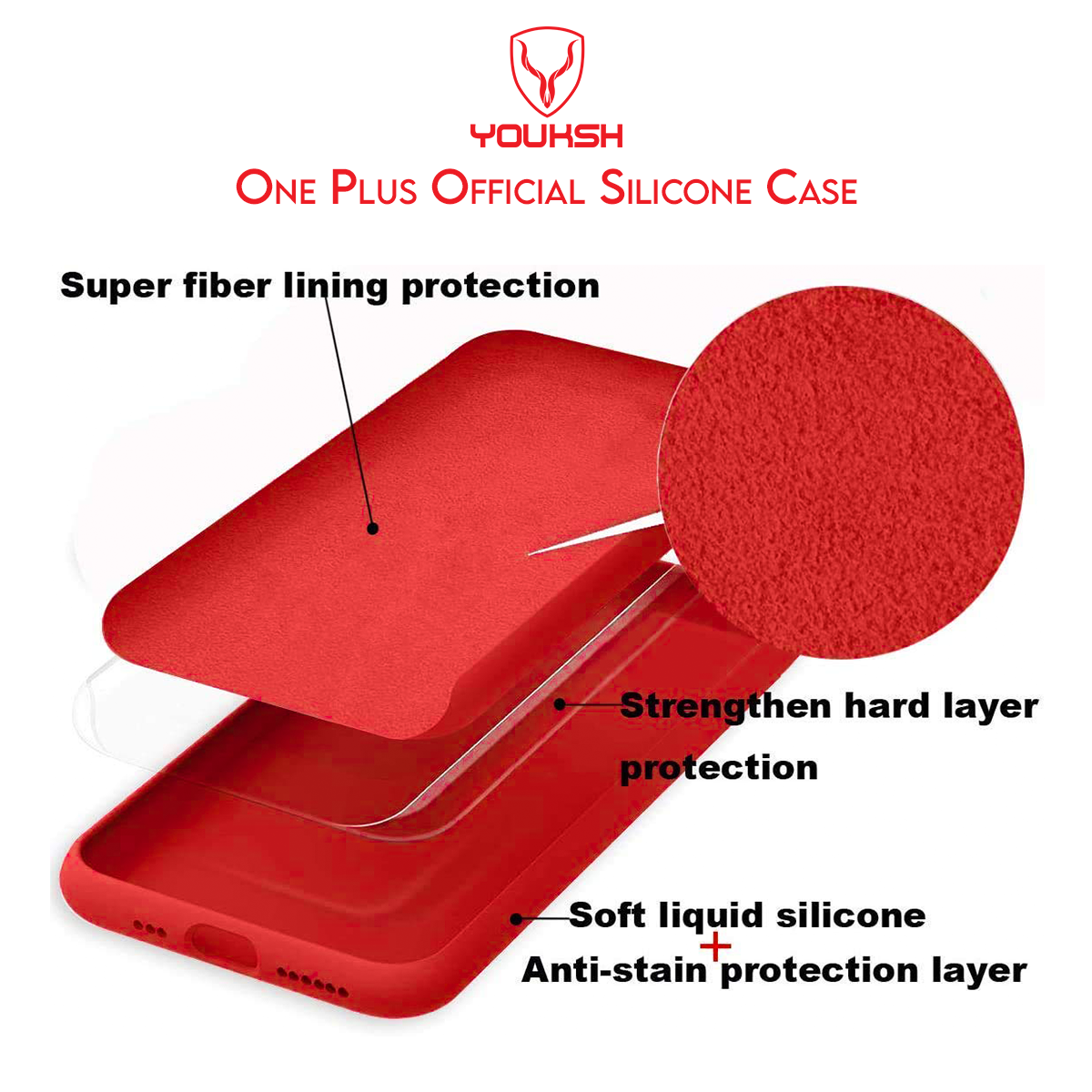 OnePlus 9 Pro Silicone Rubber Case
