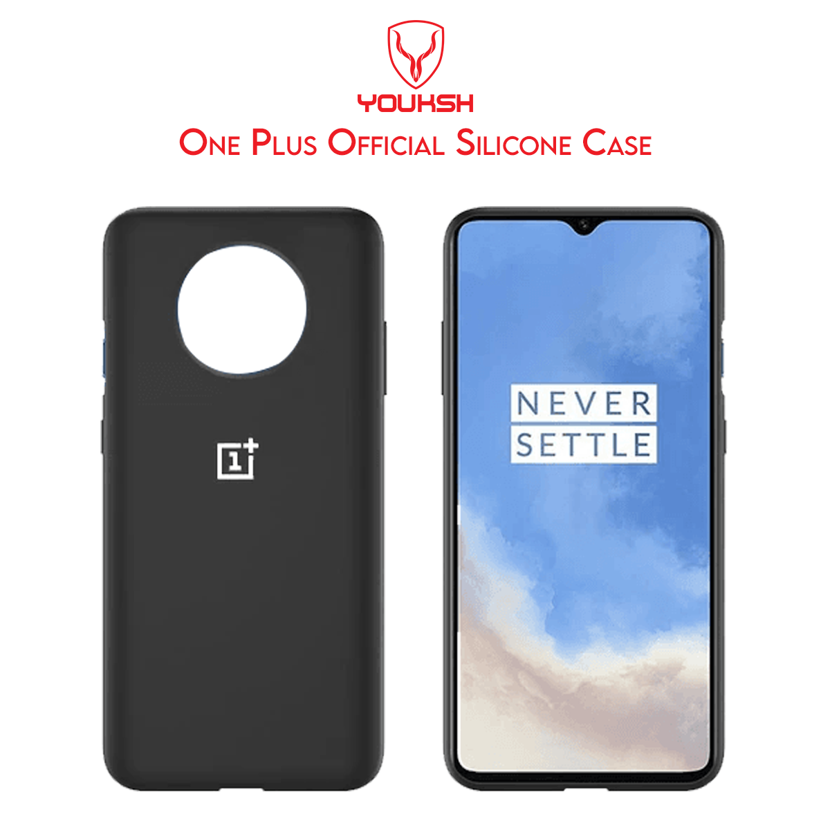 OnePlus 7T Silicone Rubber Case