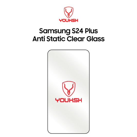 Samsung Galaxy S24 Plus Anti Static Clear Glass Protector