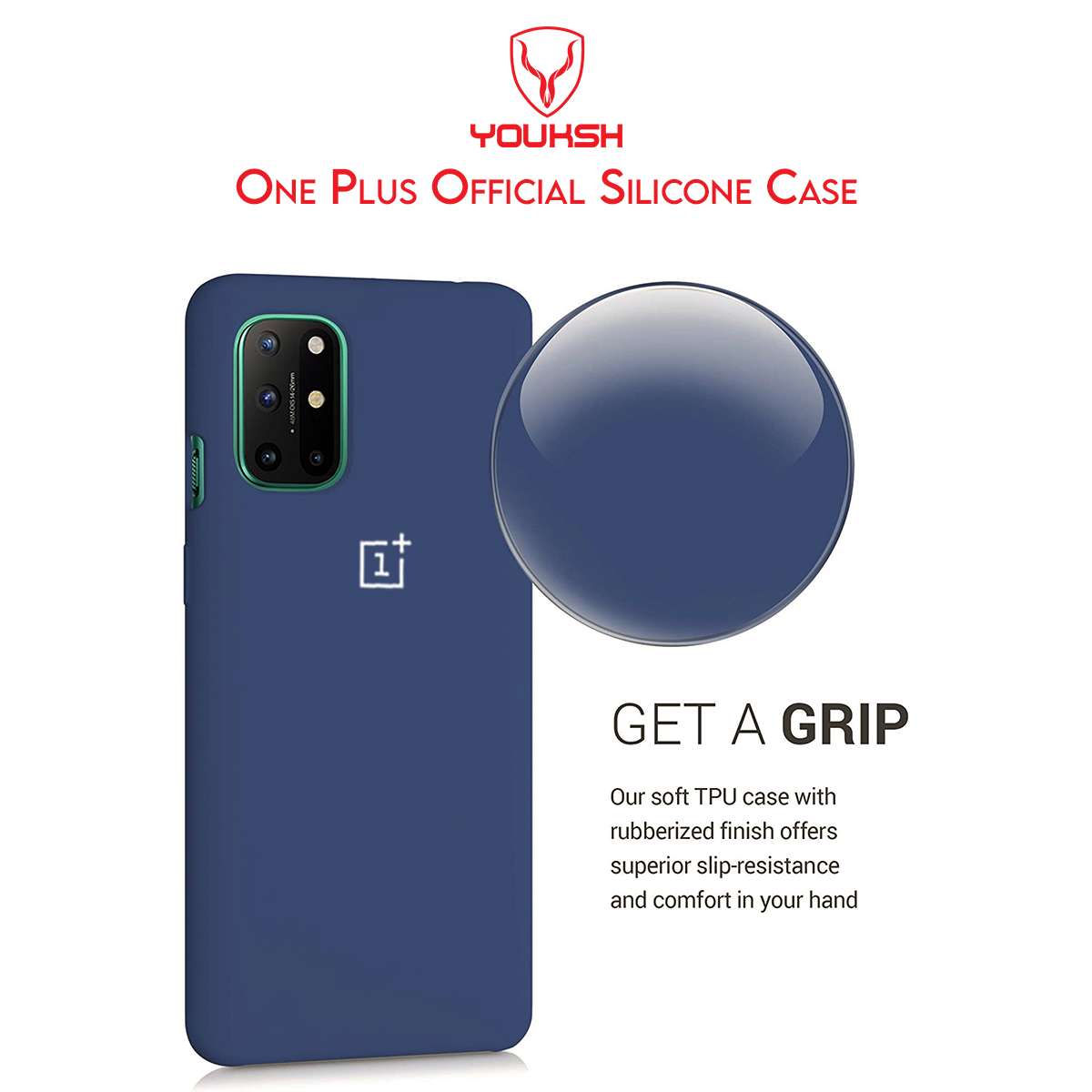 OnePlus 8T Silicone Rubber Case