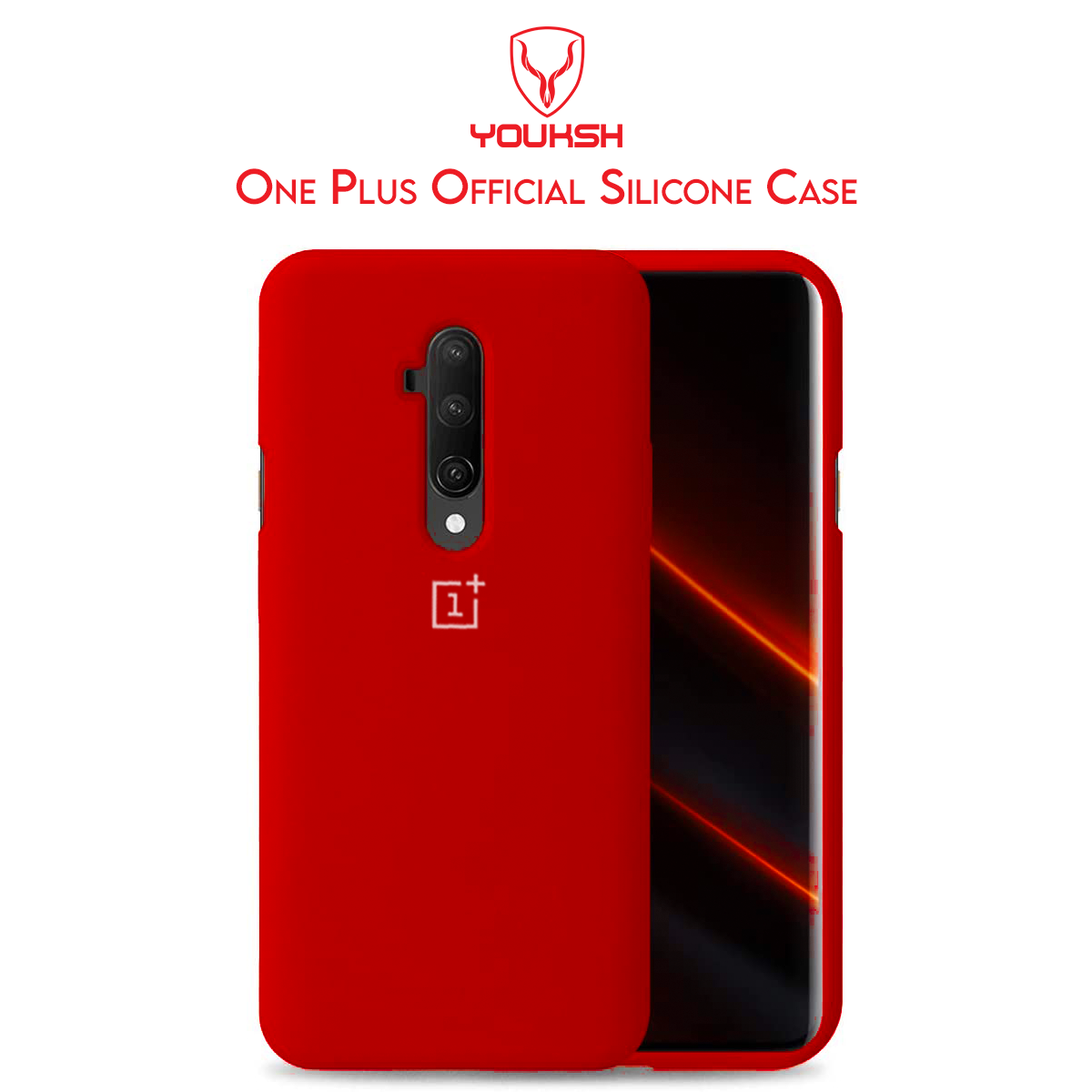 OnePlus 7T Pro Black Silicone Case