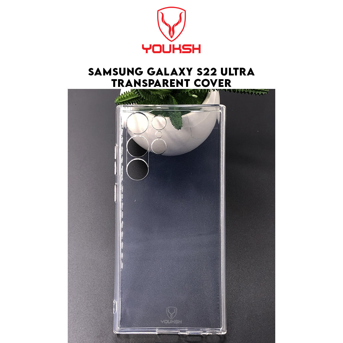 Samsung Galaxy S22 Ultra Transparent Case (Shock Proof)