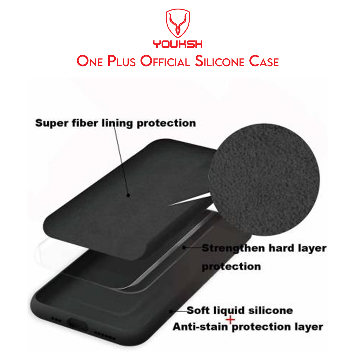OnePlus 9 Pro Silicone Rubber Case