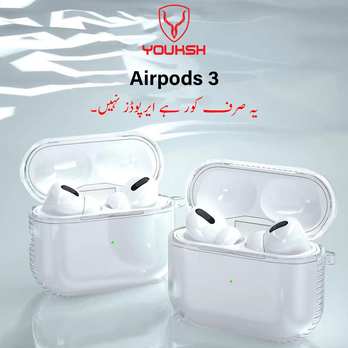 Apple AirPods 3 Silicon Transparent Case