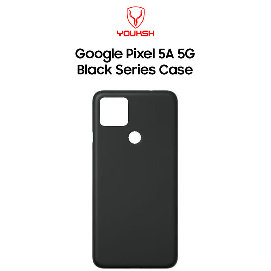 Google 5A/5G Black Silicon Case