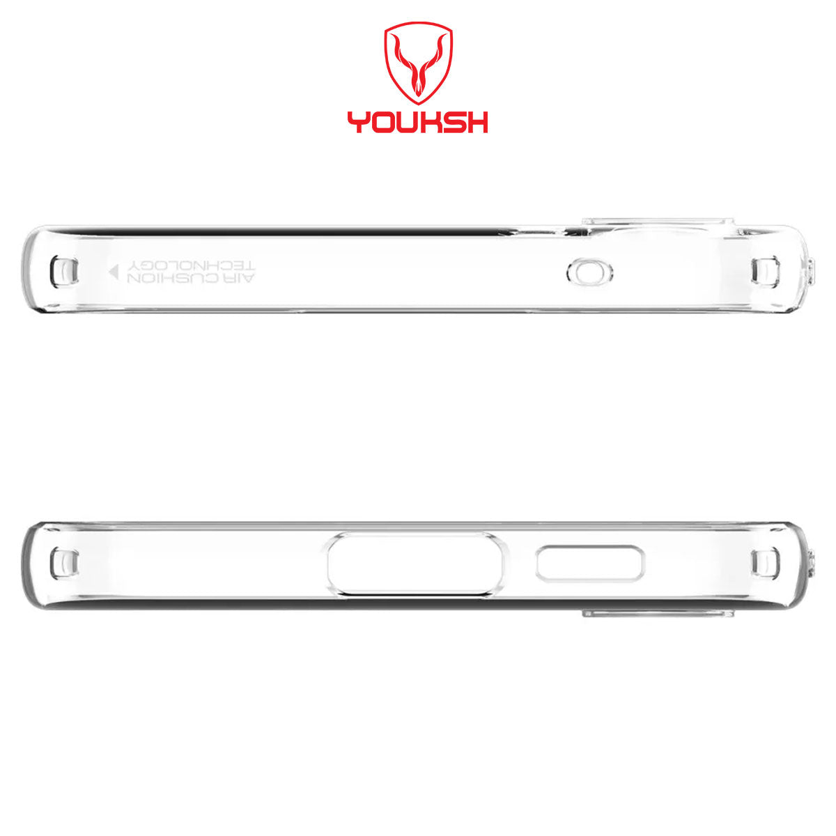 Samsung Galaxy S23FE Transparent Case (Shock Proof)