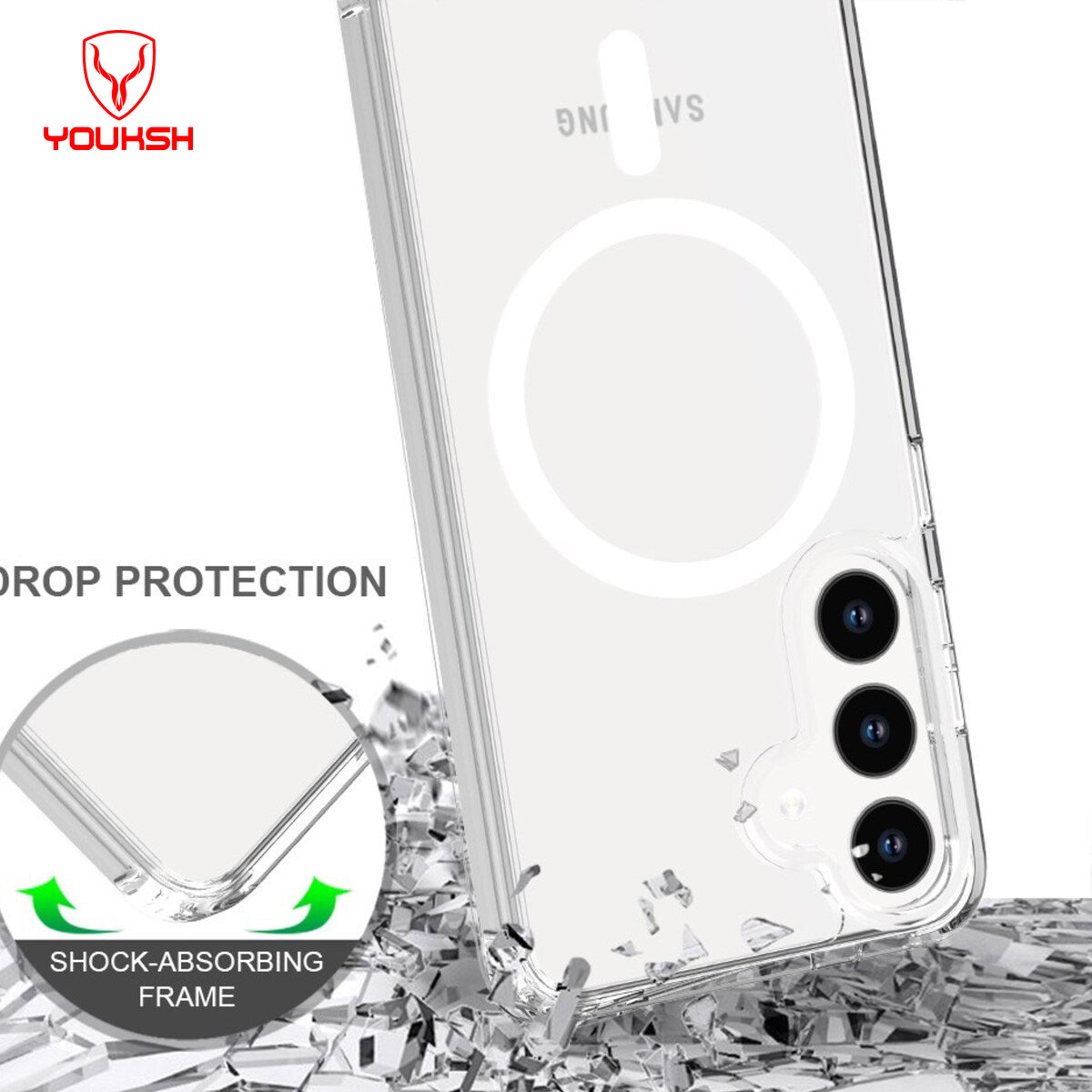 Samsung Galaxy S24 Plus MagSafe Case (Shock Proof)