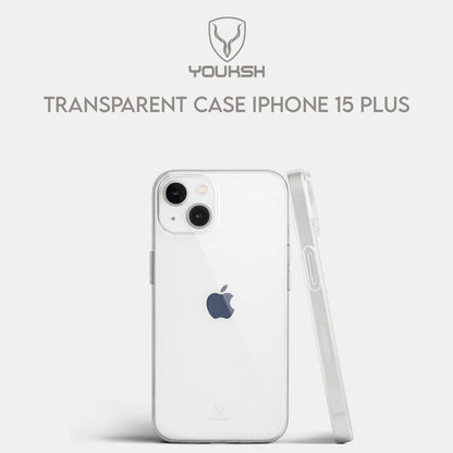 Apple iPhone 15 Plus (6.7) Transparent Case (Shock Proof)