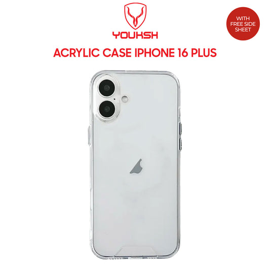 Apple iPhone 16 Plus HD Clear Acrylic Case