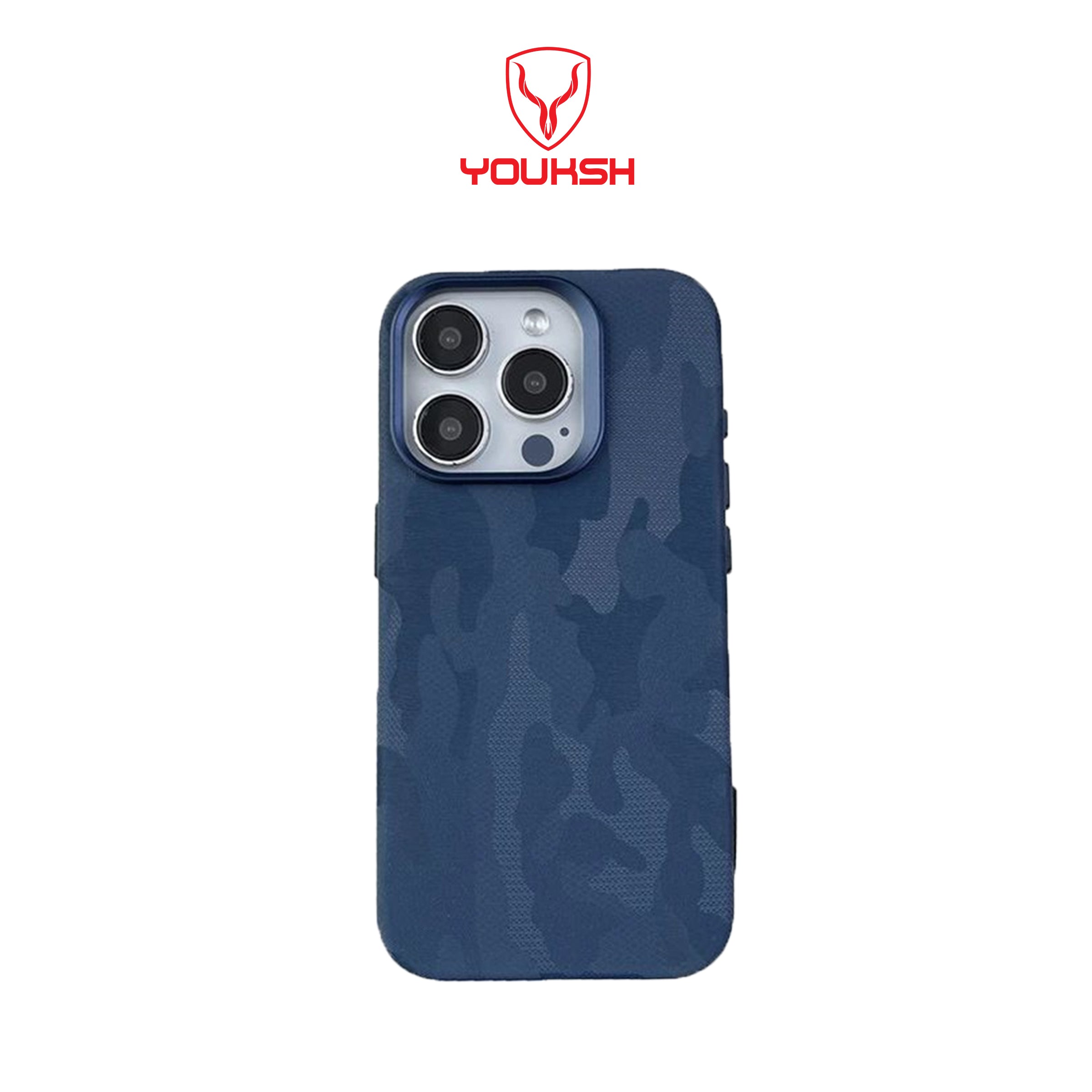 Youksh Microfiber Premium Camouflage MagSafe Case For Apple iPhone Series