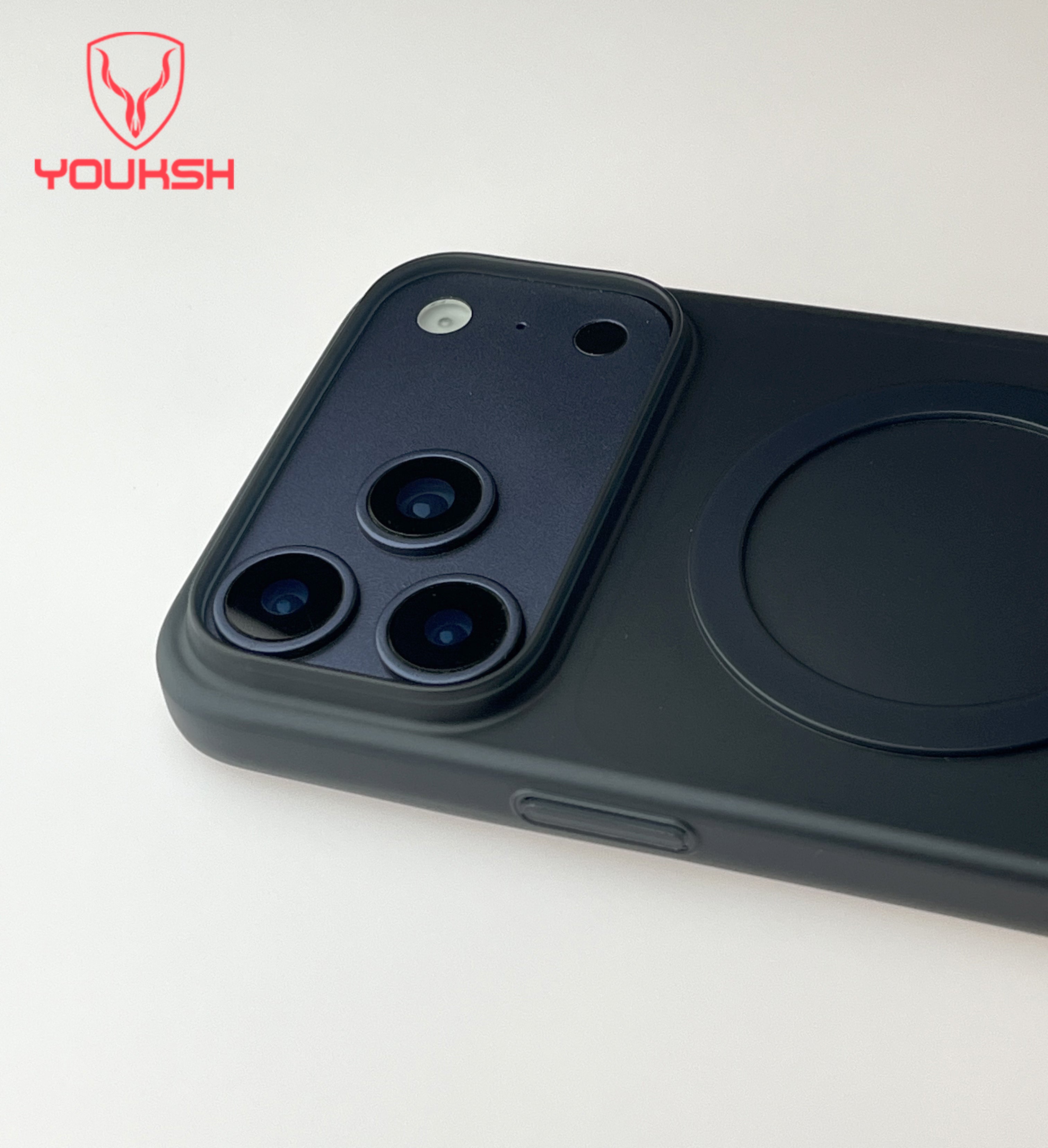 YOUKSH iPhone 17 Pro Max & 17 Pro 15g Thin Matte Mag Safe Case