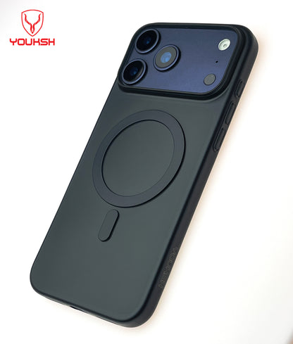 YOUKSH iPhone 17 Pro Max & 17 Pro 15g Thin Matte Mag Safe Case