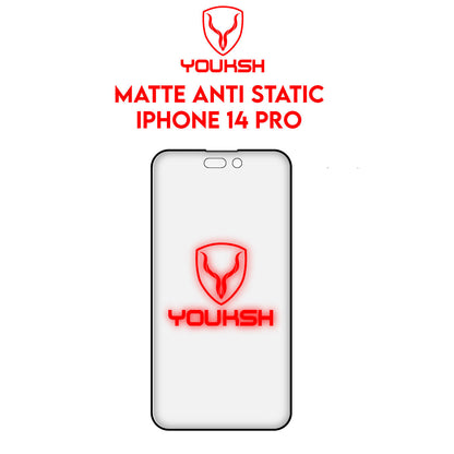 Apple iPhone 14 Pro (6.1) Matte Glass Protector (Anti Dust & Static)