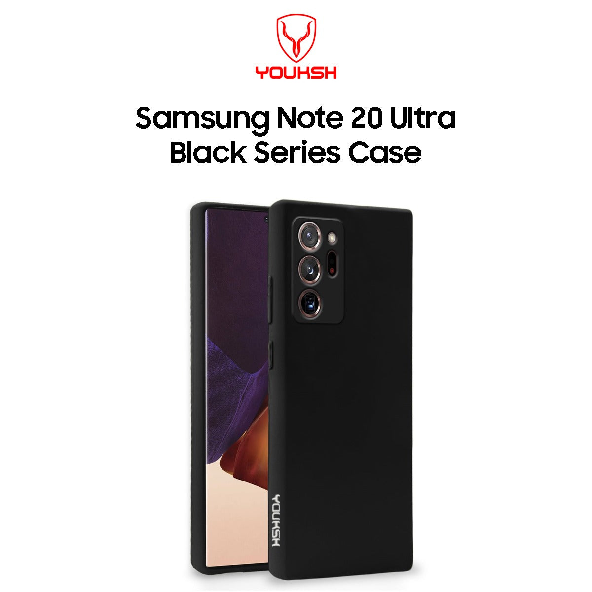 Samsung Galaxy Note 20 Ultra Black Silicone Case