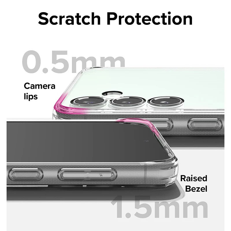 YOUSKH SAMSUNG S24 Plus Transparent Case - Youksh SAMSUNG S24 Plus Transparent Cover - Transparent Soft Shock Proof Jelly Back Cover.