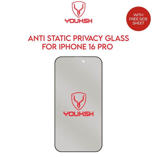 Apple iPhone 16 Pro Privacy Glass Protector