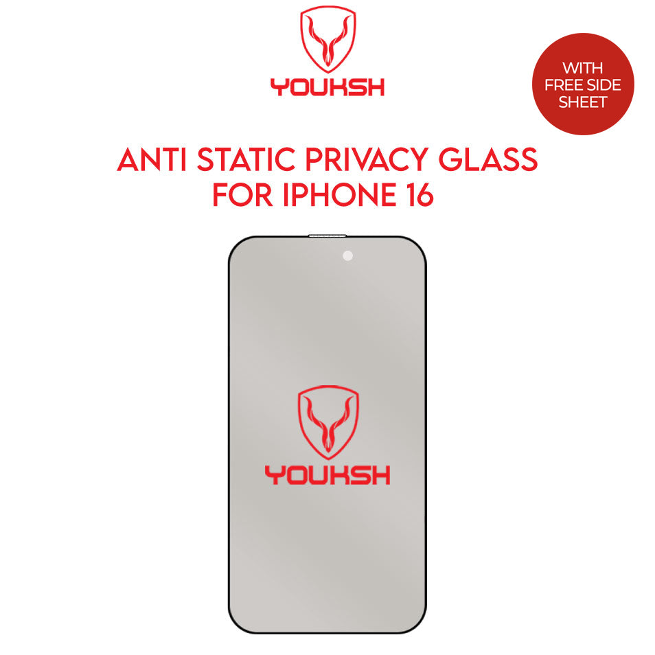 Apple iPhone 16 Privacy Glass Protector