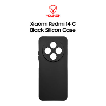 Xiaomi Redmi 14C Black Silicone Case