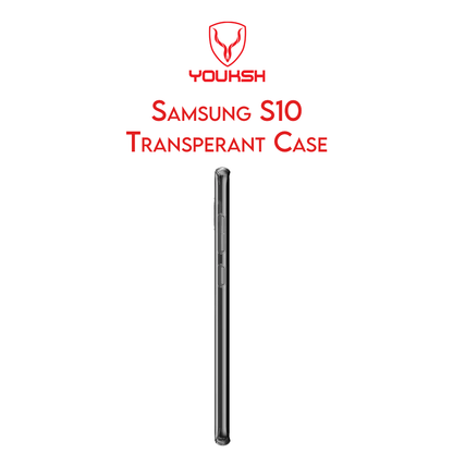 Samsung Galaxy S10 Transparent Case (Shock Proof)
