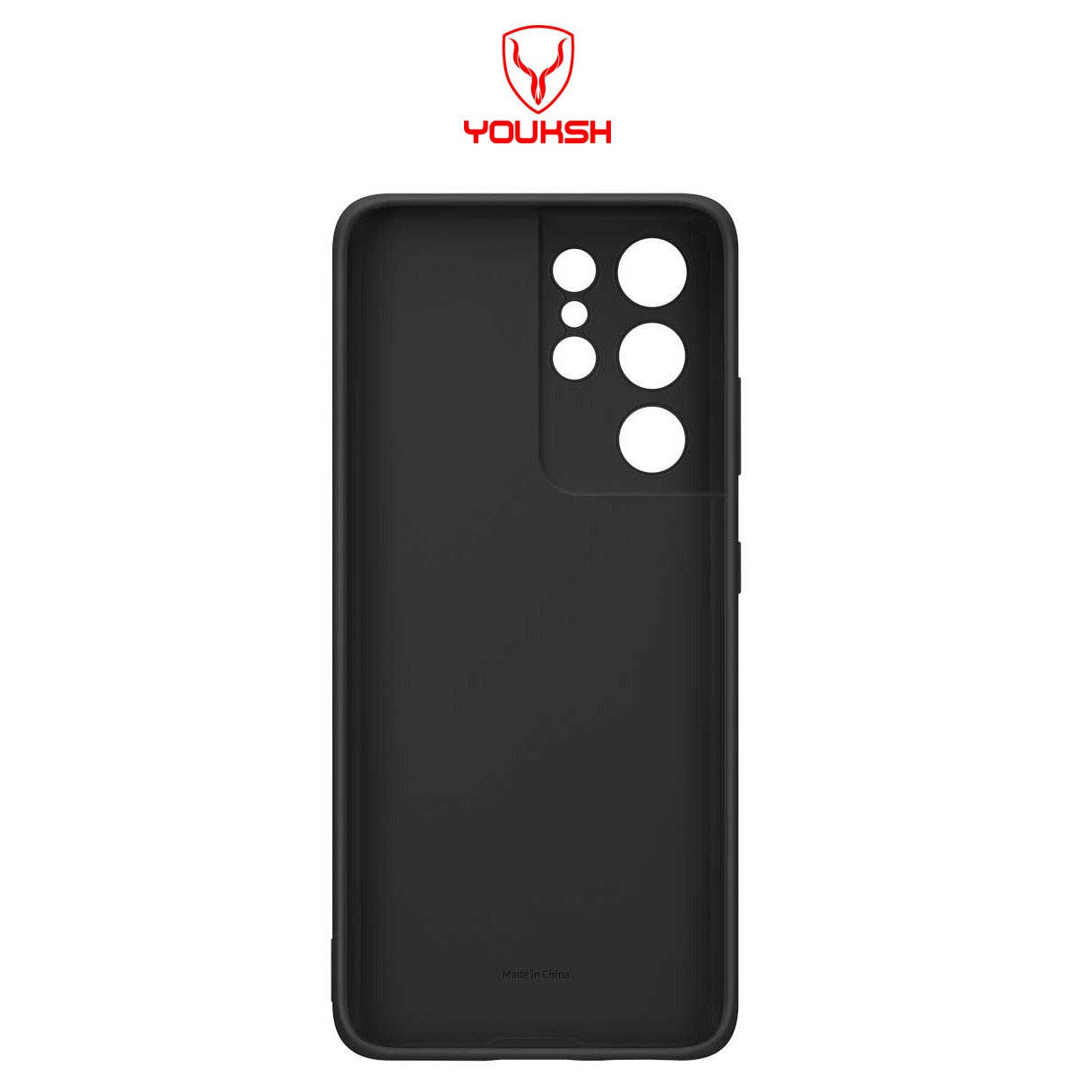 Samsung Galaxy S21 Ultra Black Silicone Case