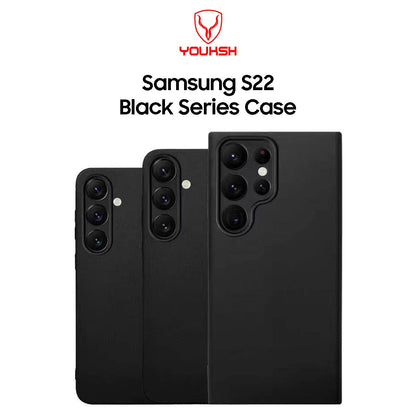 Samsung Galaxy S22 Ultra Black Silicone Case