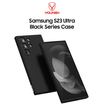 Samsung Galaxy S23 Ultra Black Silicone Case