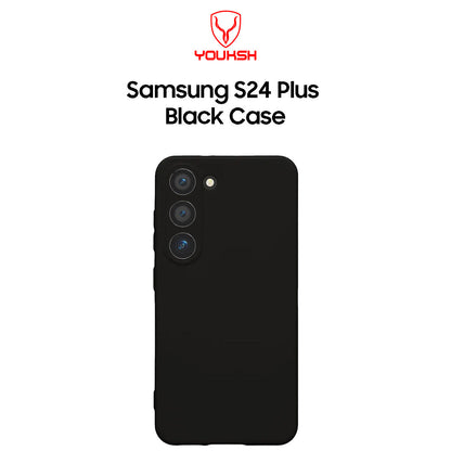 Samsung Galaxy S24 Plus Black Silicone Case