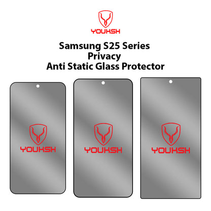 Samsung Galaxy S25 Ultra (Privacy Anti-Static Glass Protector)