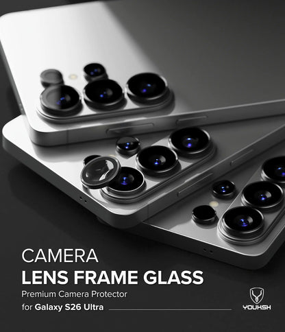 YOUKSH Samsung S26 Ultra Camera Ring Protector.