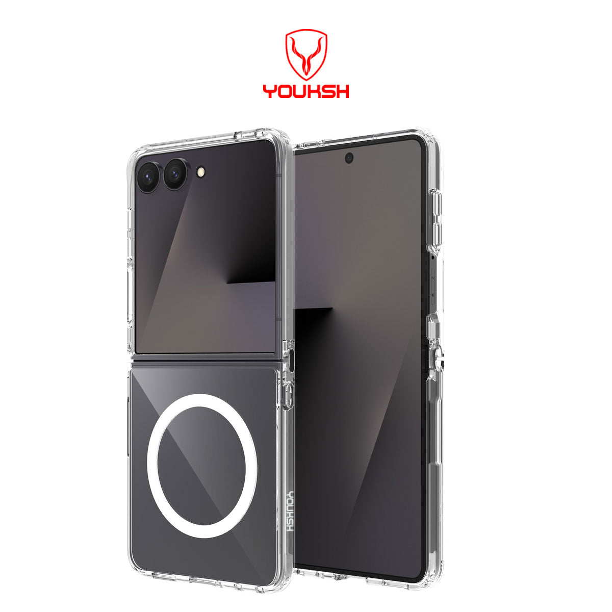 Transparent MagSafe Case for Samsung Galaxy Z Flip 8