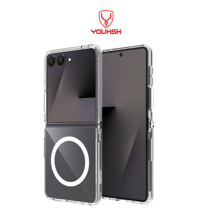 Transparent MagSafe Case for Samsung Galaxy Z Flip 8