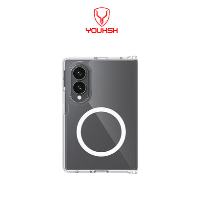 Samsung Galaxy Z Fold 8 Transparent MagSafe Case