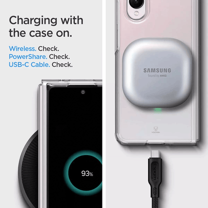 Samsung Galaxy Z-Fold 3 - Transparent Case (Shock Proof)