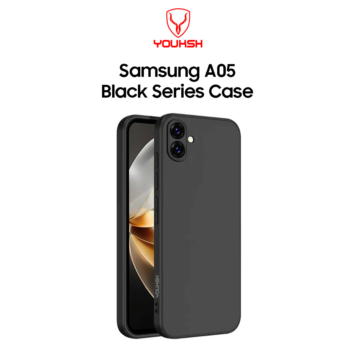 Samsung Galaxy A05 Black Silicon Case