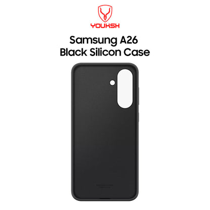 Samsung Galaxy A26 Black Silicon Case