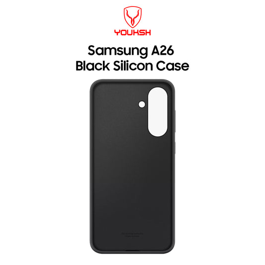 Samsung Galaxy A26 Black Silicon Case