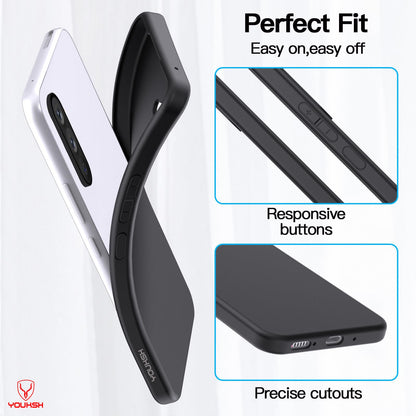 Samsung Galaxy A56 Black Silicon Case