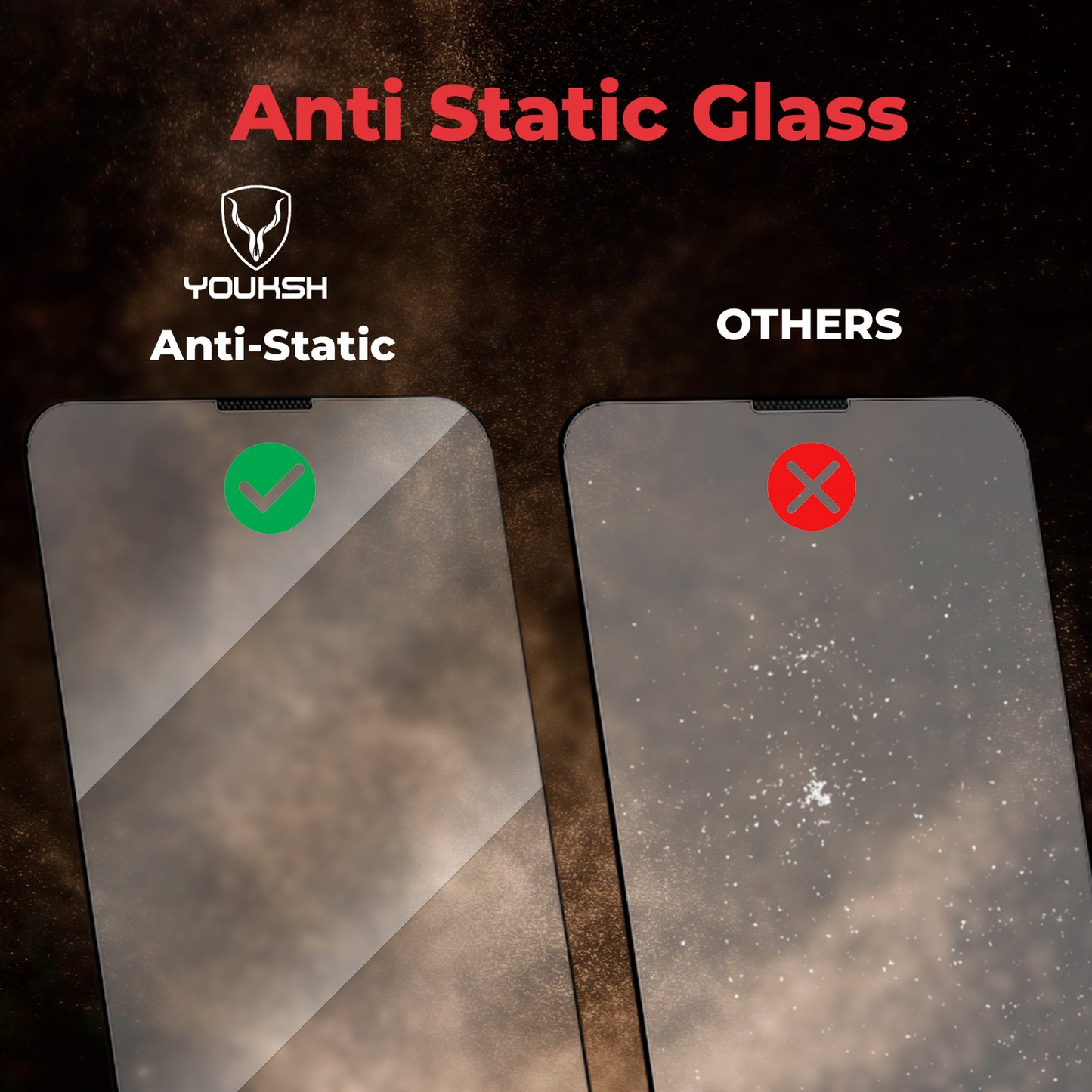 Samsung Galaxy S24 Anti Static Clear Glass Protector