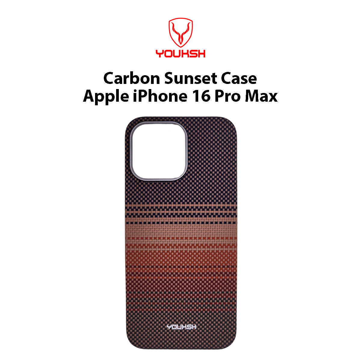 Apple iPhone Carbon Sunset Case For 16 Pro Max