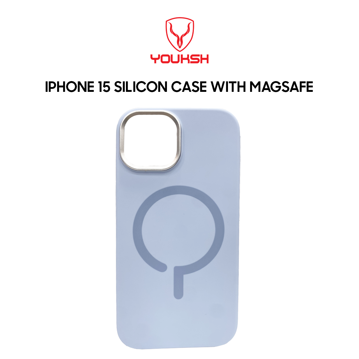 Apple iPhone 15 Soft Silicon Case with MagSafe