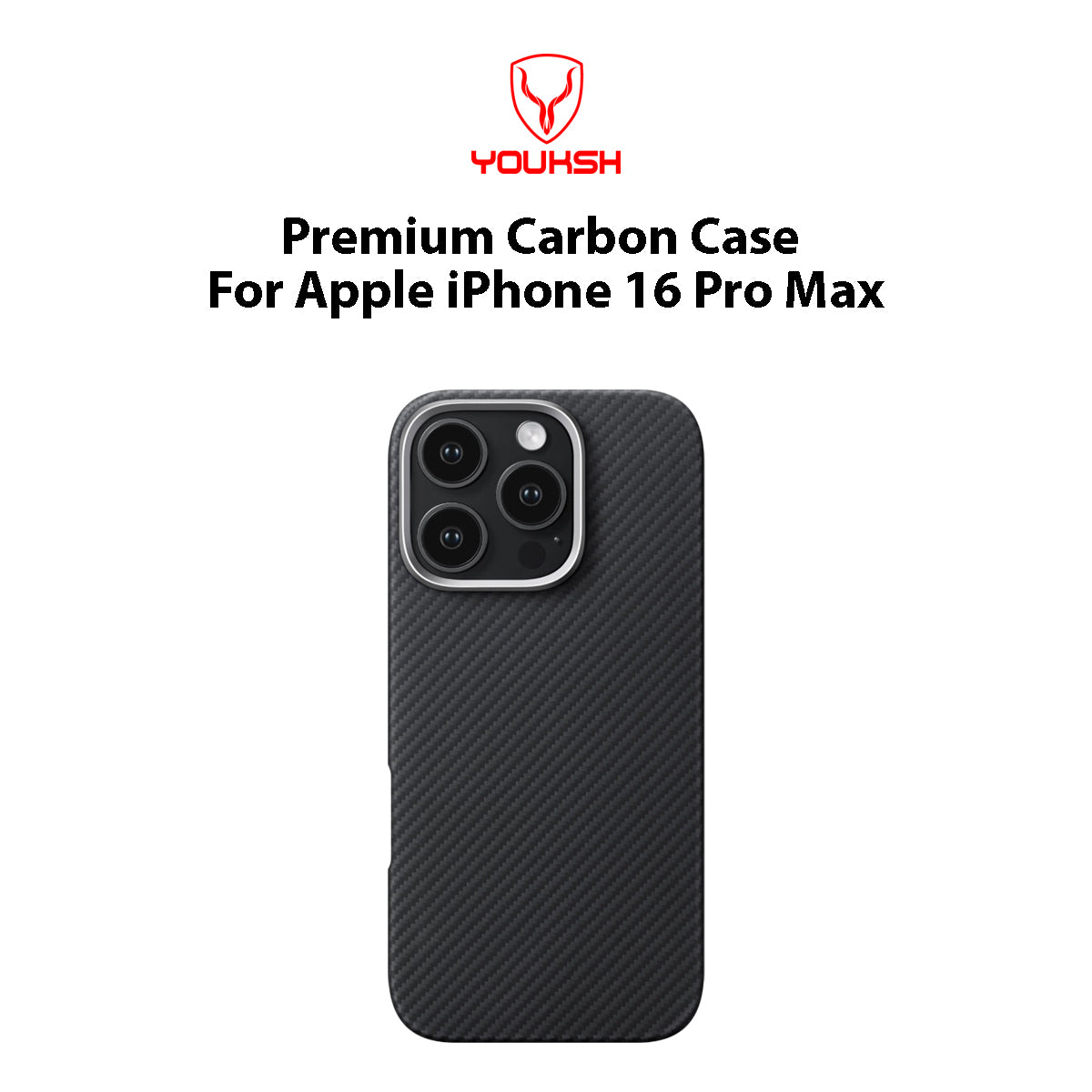 Apple iPhone Carbon Case For 16 Pro Max
