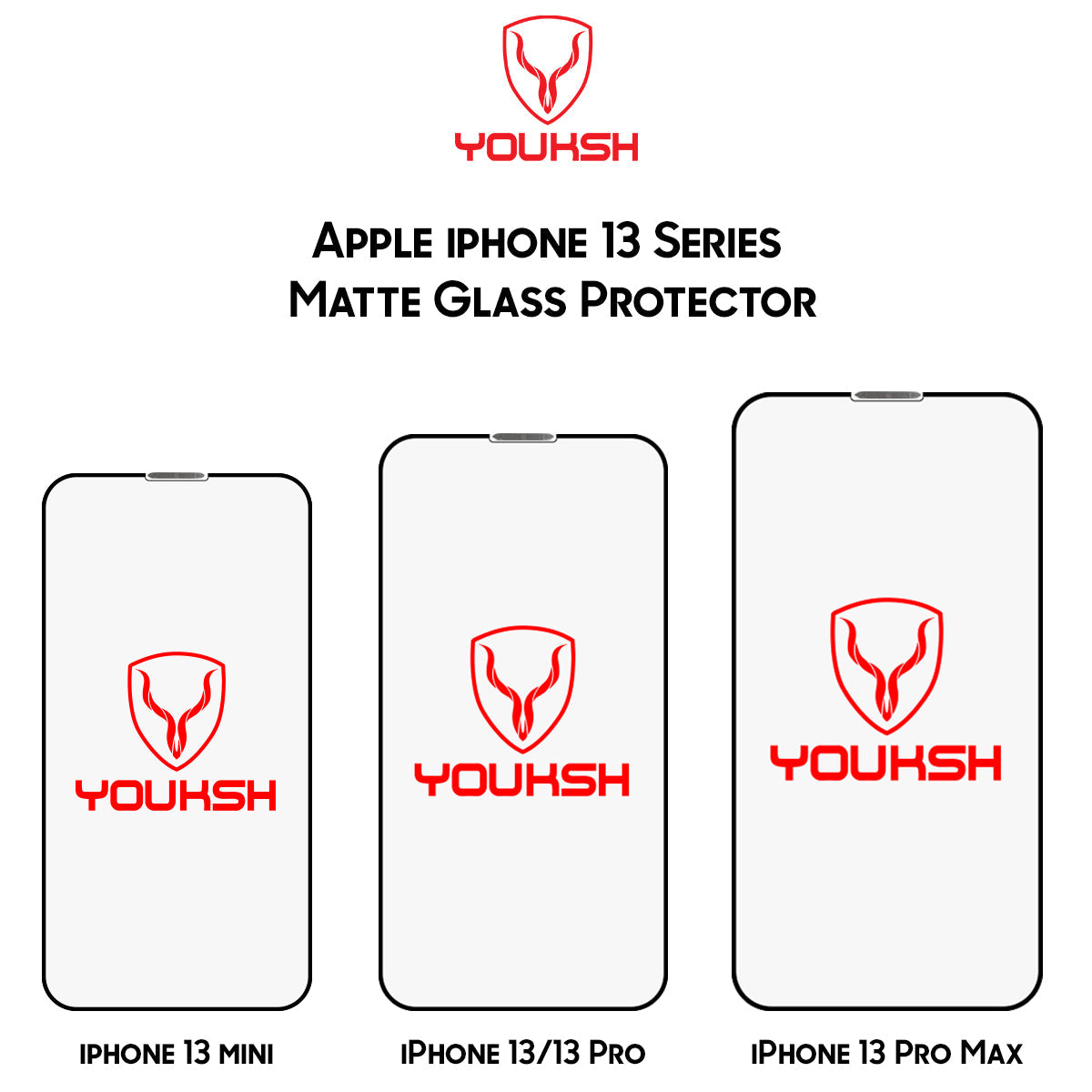 Apple iPhone 13 Pro Max (Matte Glass Protector)