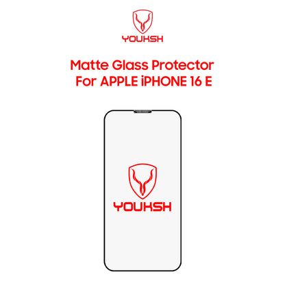 Apple iPhone 16e Matte Glass Protector