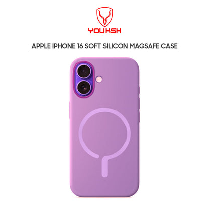 Apple iPhone 16 Soft Silicon Case with MagSafe