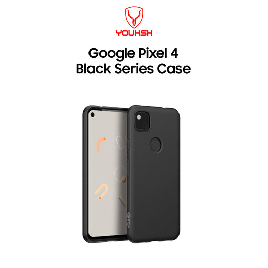 Google Pixel 4 Black Silicon Case